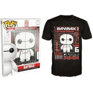 View product details for the Disney Funko Big Hero 6 Pop! Tee Baymax Tech Pop! Tees