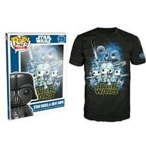 View product details for the Funko XXL-Star Wars Pop! Tee A New Hope Pop! Tees