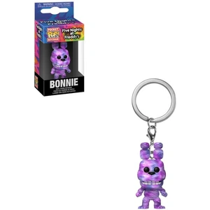 View product details for the Five Nights At Freddy's Tie Dye Bonnie Funko Pop! Vinyl Keychain