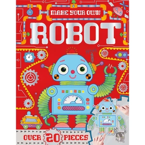 Make Your Own Robot Book - New And In Stock - Activity Books - Children's Toys & Birthday Present Ideas - New & In Stock at PoundToy
