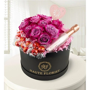 Prestige Flowers Celebration Hat Box
