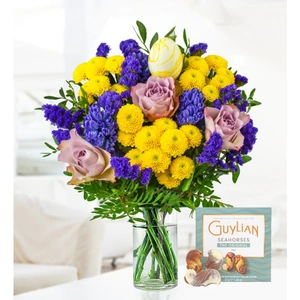 Prestige Flowers Happy Easter - Free Chocs - Easter Flowers - Easter Flower Delivery - Easter Gifts - Free Chocs