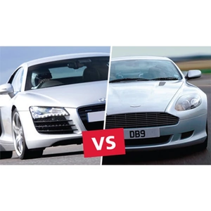 Red Letter Days Aston Martin and Audi R8 Driving in Kent