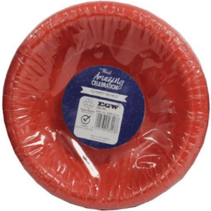 RMS 16 Pack 7 Paper Bowls - Red - New And In Stock - Party Supplies - Children's Toys & Birthday Present Ideas - New & In Stock at PoundToy