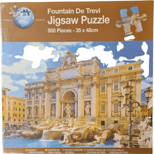 RMS 500 Piece Adult Jigsaw Puzzle - Trevi Fountain - Children's Toys & Birthday Present Ideas Puzzles - New & In Stock at PoundToy