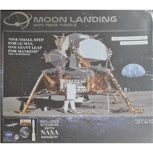 RMS Nasa 1000 Piece Puzzle - Moon Landing - Children's Toys & Birthday Present Ideas Puzzles - New & In Stock at PoundToy