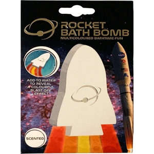 RMS Nasa Rocket Bath Bomb - Children's Toys & Birthday Present Ideas Essentials - New & In Stock at PoundToy
