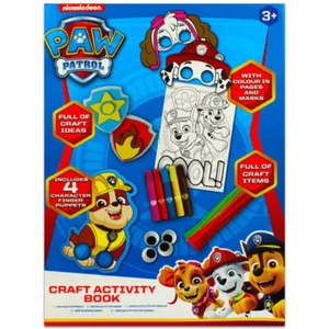 RMS Paw Patrol Craft Activity Book - Children's Toys & Birthday Present Ideas Arts & Crafts - New & In Stock at PoundToy