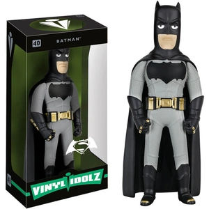 View product details for the DC Comics Batman v Superman Dawn of Justice Batman Vinyl Idolz Action Figure