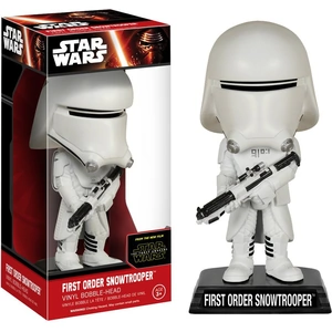 View product details for the Star Wars: The Force Awakens First Order Snowtrooper Wacky Wobbler Bobble Head